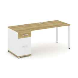 Стол рабочий Concept CN.SP-407 Металл белый